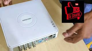 How to install Hard Disk in DVR #Hikvision #DVR