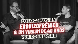 Colocamos um ESQU1ZOFRÊNICO x VIRGEM de 40 ANOS p conversar sem q eles soubessem - IGOR x VINHETEIRO