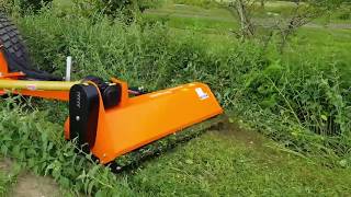 HHVFL150 Flail Mower Verge Cutting | Flail Mower For Sale UK | Flail Mower For Compact Tractors