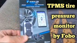 Smart Tire Pressure Monitoring System (TPMS) by FOBO