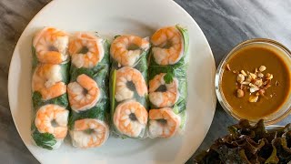 Vietnamese Spring Rolls (Gỏi cuốn)!