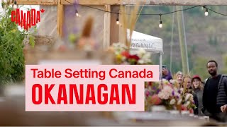 Table Setting Canada - Okanagan