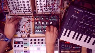 Modular Jam with Dreadbox Erebus/Hades & Arturia & Tr09/JP08 VolcaFM (Riamiwo StudioVlog 18)