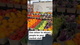 Attract more people to your farmers market stall as a market vendor #farmersmarket