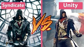 Сравнение Assassins Creed Unity VS Assassins Creed Syndicate (Перезалив)