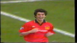 EPL 1996 Wimbledon 2 vs Manchester United 2 at Selhurst Park