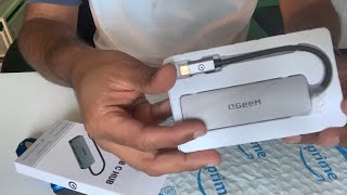 QGeeM 5 in1 USB C Hub Unboxing