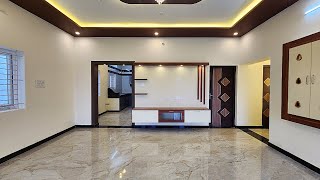 North Facing 3BHK Independent House for sale📞9600513476 | 4சென்ட்ல Semi-Furnished House Veerapandi