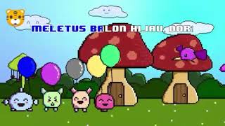 🎈 Balonku Ada Lima | Lagu anak populer | Bibitsku