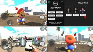 Mario Character Cheat Code 🤑New Update All Cheat Codes in Indian Bike Driving 3D NEW UPDATE 2024 |