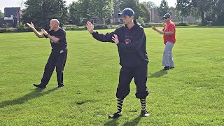 Tai Chi les in Apeldoorn 楊氏太極拳 108 Vorm oefenen