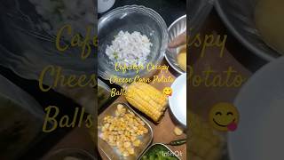 Amazing| CafeStyle Crispy Cheese Corn Potato Ball| Easy|Tasty| Delicious😋Punjabi Kitchen Recipe