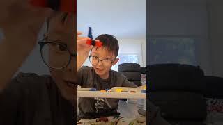 Gabriel 5 years old creating Lego