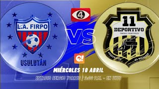 Canal 4 TCS LMF El Salvador 2024 CD Luis Ángel Firpo vs 11 Deportivo (Jornada 16) Anuncio