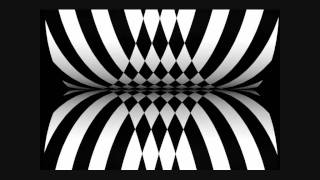 Electronic funk Circle X, op-art