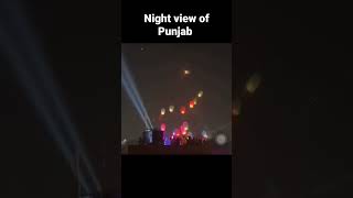 Night view of Punjab on vasant panchami | #shorts  | #viralshorts | #vasantpanchami | #festival