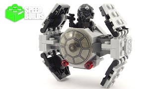 LEGO Star Wars - TIE Advanced Prototype - Microfighters Series 3 - LEGO 75128 Speed Build