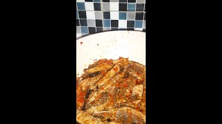 Masak Ikan Asap Dengan Bumbu Seadanya#Shorts