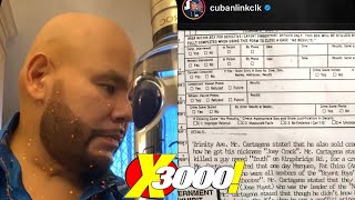 FAT JOE ADDRESSES PAPERWORK FROM THE STAR REPORT & CUBAN LINK OF HIM ALLEGEDLY SNITCHING