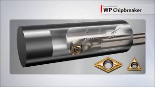 Wiper Edge for Positive Insert WP chipbreaker