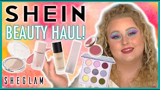 HUGE SHEIN MAKEUP / SHEGLAM MAKEUP HAUL UNBOXING! WOW! 🤩