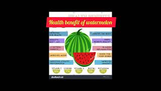 health benefit of watermelon