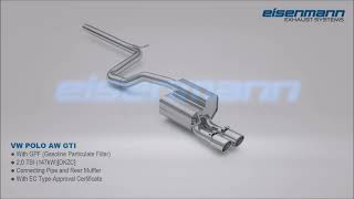 VW POLO AW GTI - EISENMANN Exhaust Systems - Soundfile Stand #1