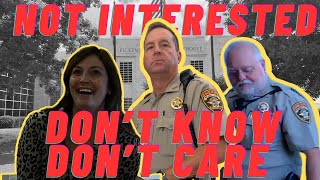 Sheriff's Deputies Shame the Pickens County Courthouse - We wish not to know your Rights!