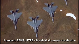 Il progetto RFMP VRTPE e le attività di aerosol clandestine