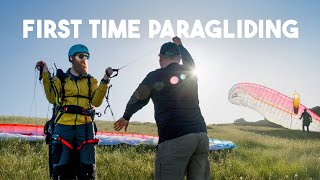 Learning to paraglide in San Francisco