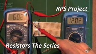 Resistors The Series, Resistors in series.