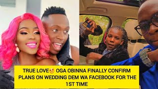 TRUE LOVE 😍 OGA OBINNA FINALLY CONFIRM PLANS ON WEDDING DEM WA FACEBOOK FOR THE 1ST TIME ON CAMERA