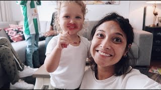 MIJN PEUTER DOET MIJN MAKE-UP EN 3 TIPS OM JE PEUTER GROENTE TE LATEN ETEN | WEEKVLOG | DE HUISMUTS