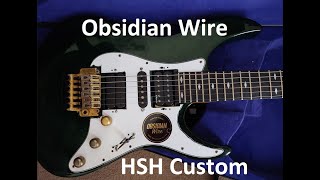 Yamaha YG-1212 Obsidian Wire kit installation and Review Dimarzio Super 3  and Dimarzio Evo Neck