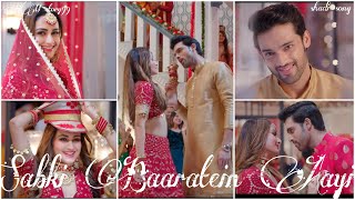 Sabki Baaratein Aayi Male Version Song | Full Screen WhatsApp| Parth Samthaan | Zara Yesmin | Seepi,