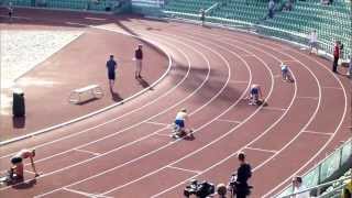 4x100m women relay Norway - Sweeden - Finland - Hyundai GP Oslo 2012