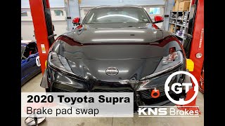 2020 Toyota Supra Brake Pad Swap   -   -          Supra Easy!