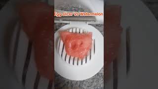 Egg slicer VS watermelon 🍉