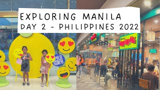 EXPLORING MANILA | Day 2 - PHILIPPINES Family Travel Vlog 2022