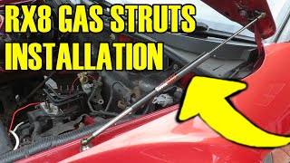 Mazda RX8 Retro Fit Bonnet Gas Struts, Full Review