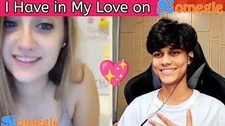 ADRASH | OMEGLE— SHE IS IN LOVE WITH ME ADRASH | अद्रश ओमेगल का फनी लव वीडियो