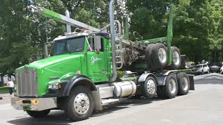 Truck Convoy - Rally to Protest HB 2020 and 2017 - Oregon State Capitol