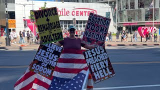 Westboro Baptist Church at WWE Raw in KCMO