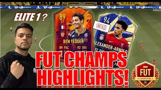 ELITE 1 CLUTCH!? (19-1) FUT CHAMPS HIGHLIGHTS! (pt3) FIFA21!