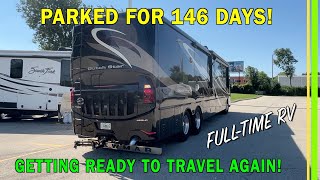 Motorhome & Blue OX Tow Bar Maintenance -Preparing for Travel after 5 months -Summit Products -EP283