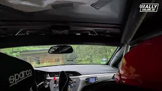 Rallye Sulingen 2024 |  WP 8 |  Ann Felke & Maximilian Kugler #youtube  #rally #tiktok #crash