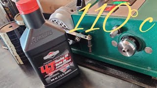 AMSOIL BRIGGS & STRATTON 4T RACING OIL 110°c BRASS FRICTION TEST