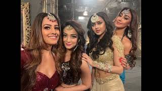 It's selfie time for Naagin's #mehakchahal #anitahassanandani #aadakhan #tejasswiprakash #naagin6