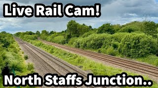 LIVE Rail Cam - North Staffs Junction! #live #livestream #liverailcam #liverailwaycam