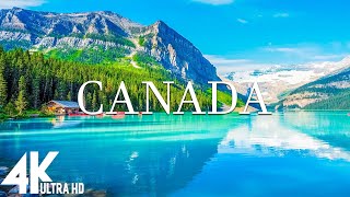 FLYING OVER CANADA (4K UHD) — успокаивающая музыка и красивые видеоролики о природе